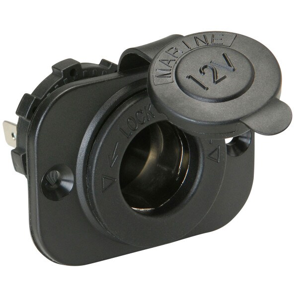 Main product image for Marine Grade Cigarette Lighter Socket 12 VDC 265-274